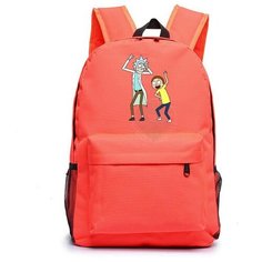 Рюкзак Рик и Морти оранжевый №3 Noname