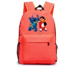 Рюкзак Лило и Стич оранжевый №3 Noname