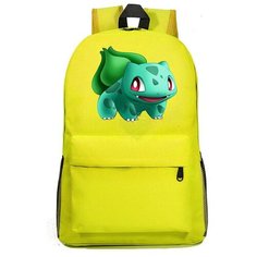 Рюкзак Бульбазавр (Pokemon) желтый №4 Noname