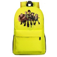 Рюкзак Как приручить дракона желтый №4 Noname