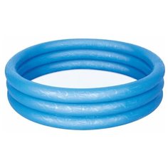 Надувной бассейн детский Bestway 122х25см 51025 синий