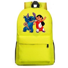 Рюкзак Лило и Стич желтый №3 Noname