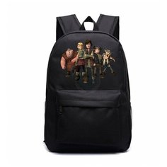 Рюкзак Как приручить дракона черный №4 Noname