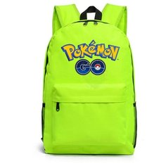 Рюкзак с логотипом Покемон (Pokemon) зеленый №1 Noname