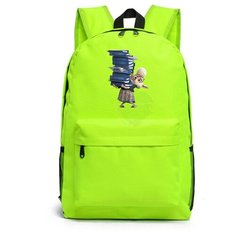 Рюкзак Мисс Барашкис зеленый №3 Noname