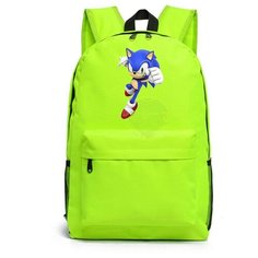 Рюкзак Соник (Sonic) зеленый №2 Noname