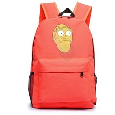 Рюкзак Большая голова (Rick and Morty) оранжевый №9 Noname