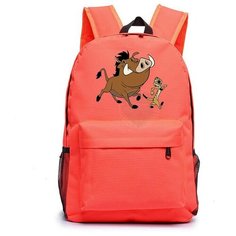 Рюкзак Тимон и Пумба оранжевый №1 Noname