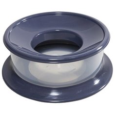 Миска непроливайка 1,3л. PICNIK для воды пластик, темно синий Georplast