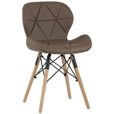 Стул Бон экокожа коричневый Stool Group