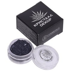 Кристалл Декор Тени для век полуночный синий сатин