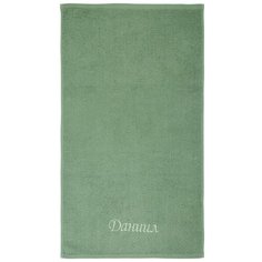 Полотенце махровое SANTALINO 50х90 см даниил, 100% хлопок, зелёный (850-111-27)