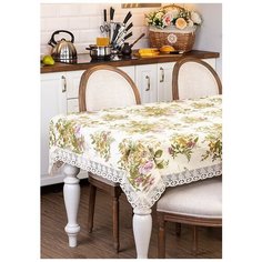 Скатерть SANTALINO 140*180 см 100% хлопок, молочная (850-835-91)