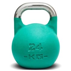 Гиря стальная классическая c хромированной ручкой 24 кг IDOL Action Action!