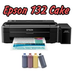 Пищевой принтер Epson Cake 132 с СНПЧ и чернилами