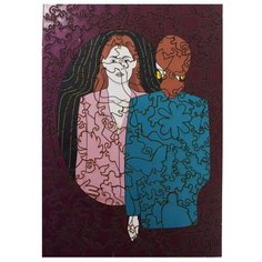 Деревянный фигурный пазл AFI DESIGN "MIRROR" в подарочной упаковке (26х18,5 см, 150 деталей)