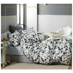 Постельное белье Boris A+B Магнолия, Евро, Сатин