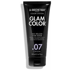 Тонирующая маска для волос Glam Color No Yellow Hair Mask .07 Crystal, 200 мл.