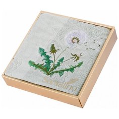 Полотенце SANTALINO махровое 40*70, одуванчик100% х\б, св. оливковый (850-330-84)