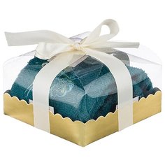 Полотенце махровое SANTALINO 50х30 см светлая пасха, бирюза,100% хлопок, вышивка (850-841-6)