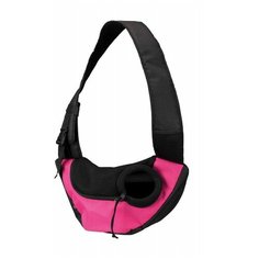Слинг-переноска TRIXIEСлинг- Sling, 50х25х18 см, розовый/чёрный