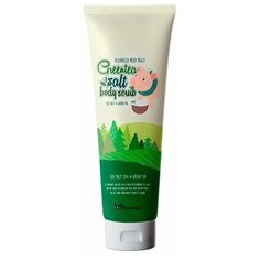ELIZAVECCA Скраб для тела с экстрактом зеленого чая 300гр Green tea salt Body scrub