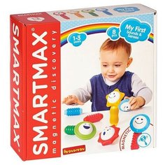 Smart Max Магнитный конструктор Мой первый набор погремушек 8 дет Bondibon ВВ4965