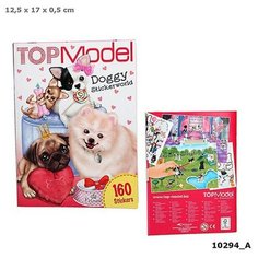 Альбом с наклейками TOPModel Собачки, мини