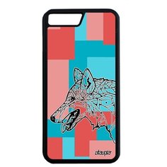 Красивый чехол на смартфон // iPhone 7 Plus // "Волк" Зверь Одинокий, Utaupia, цветной