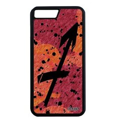 Качественный чехол на смартфон // Apple iPhone 7 Plus // "Знак зодиака Стрелец" Созвездие Астрологический, Utaupia, оранжевый