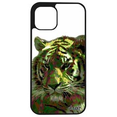 Чехол на смартфон Apple iPhone 12 pro, "Царь тигр" Африка Хищник Utaupia