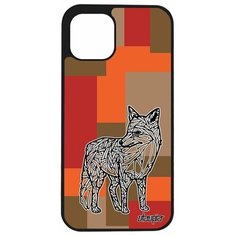 Чехол на смартфон iPhone 12 pro, "Лиса" Хищник Лисица Utaupia