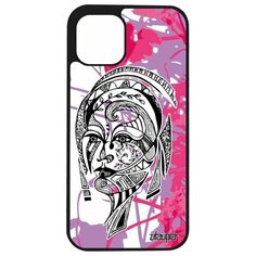 Чехол на смартфон iPhone 12 pro, "Портрет женщины" Fleur Цветок Utaupia