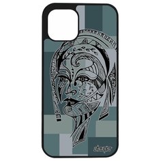 Чехол на смартфон iPhone 12, "Портрет женщины" Fleur Woman Utaupia