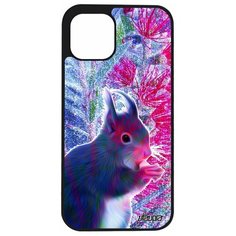 Чехол на смартфон iPhone 12, "Белка" Вредитель Бельчонок Utaupia