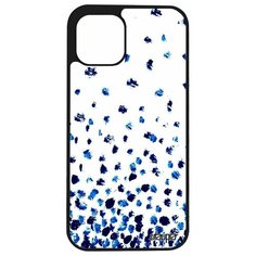Чехол на смартфон Apple iPhone 12, "Снег" Хлопья Пятна Utaupia
