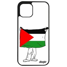 Чехол на смартфон Apple iPhone 12, "Флаг Палестины с руками" Страна Патриот Utaupia