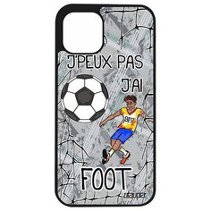 Чехол на смартфон Apple iPhone 12 pro, "Не могу - у меня футбол!" Повод Юмор Utaupia
