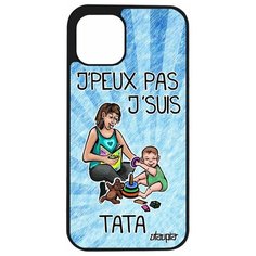 Чехол на смартфон iPhone 12, "Не могу - стала тетей!" Повод Карикатура Utaupia