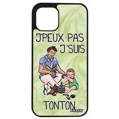 Противоударный чехол на смартфон // Apple iPhone 12 Pro Max // "Не могу - стал дядей!" Юмор Прикольный, Utaupia, светло- зеленый