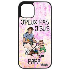 Чехол на смартфон Apple iPhone 12, "Не могу - стал папой!" Папуля Комикс Utaupia