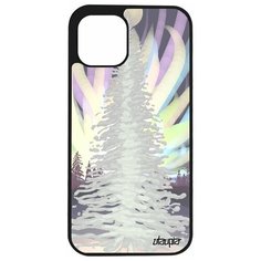 Чехол на смартфон Apple iPhone 12 pro, "Зимняя ель" Лес Зима Utaupia