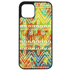 Противоударный чехол на смартфон // Apple iPhone 12 Mini // "Ацтекские мотивы" Индейский Этнический, Utaupia, цветной
