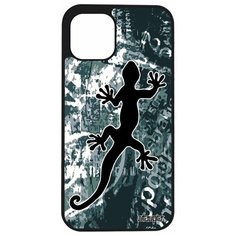 Чехол на смартфон Apple iPhone 12, "Саламандра" Змей Salamander Utaupia