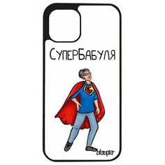 Чехол на смартфон iPhone 12 pro, "Супербабуля" Супергерой Бабушка Utaupia