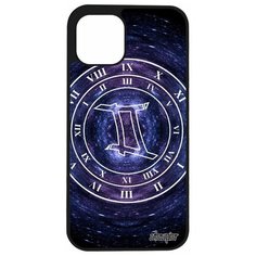 Чехол на смартфон iPhone 12 pro, "Зодиак" Каллиграфия Астрологический Utaupia