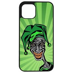 Чехол на смартфон iPhone 12, "Джокер" Карты Суперзлодей Utaupia