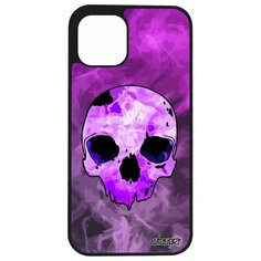 Чехол на смартфон iPhone 12 pro, "Череп" Skull Готичный Utaupia