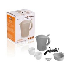 AIRLINE ABK1201 Чайник автомобильный 12В серый пластик ABK-12-01