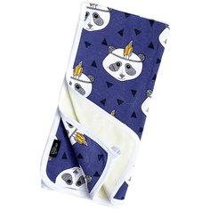 Плед Mjolk Панды 78058 120x85 см синий/лимонный